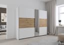 rauch Schwebetürenschrank ASTANA | Weiß 2