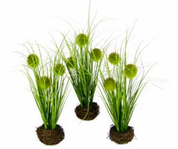 Kunstgras Künstliches Gras 'Knopfgras' | Grün