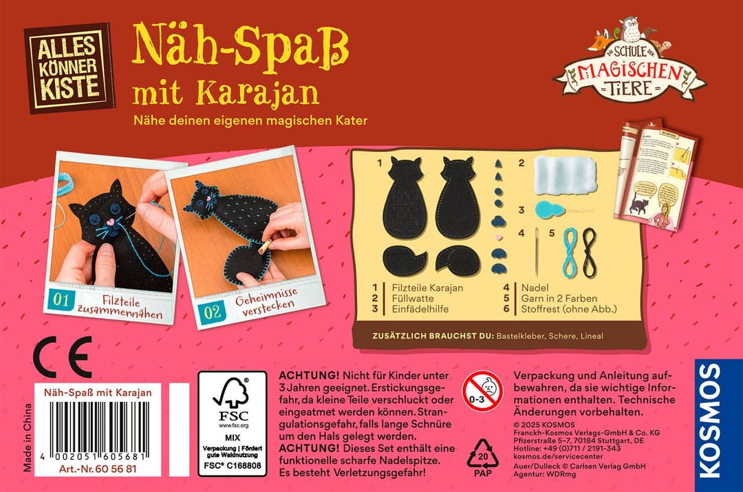 Kosmos Kreativset AllesKönnerKiste - Die Schule der magischen Tiere