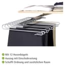 Wenko Hosenauszug Modell Universal | Silber 2