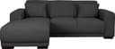 Home affaire Ecksofa BORNHOLM L-Form | Grau 2