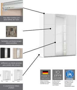 OTTO home Schwebetürenschrank AGORDO | Schwarz