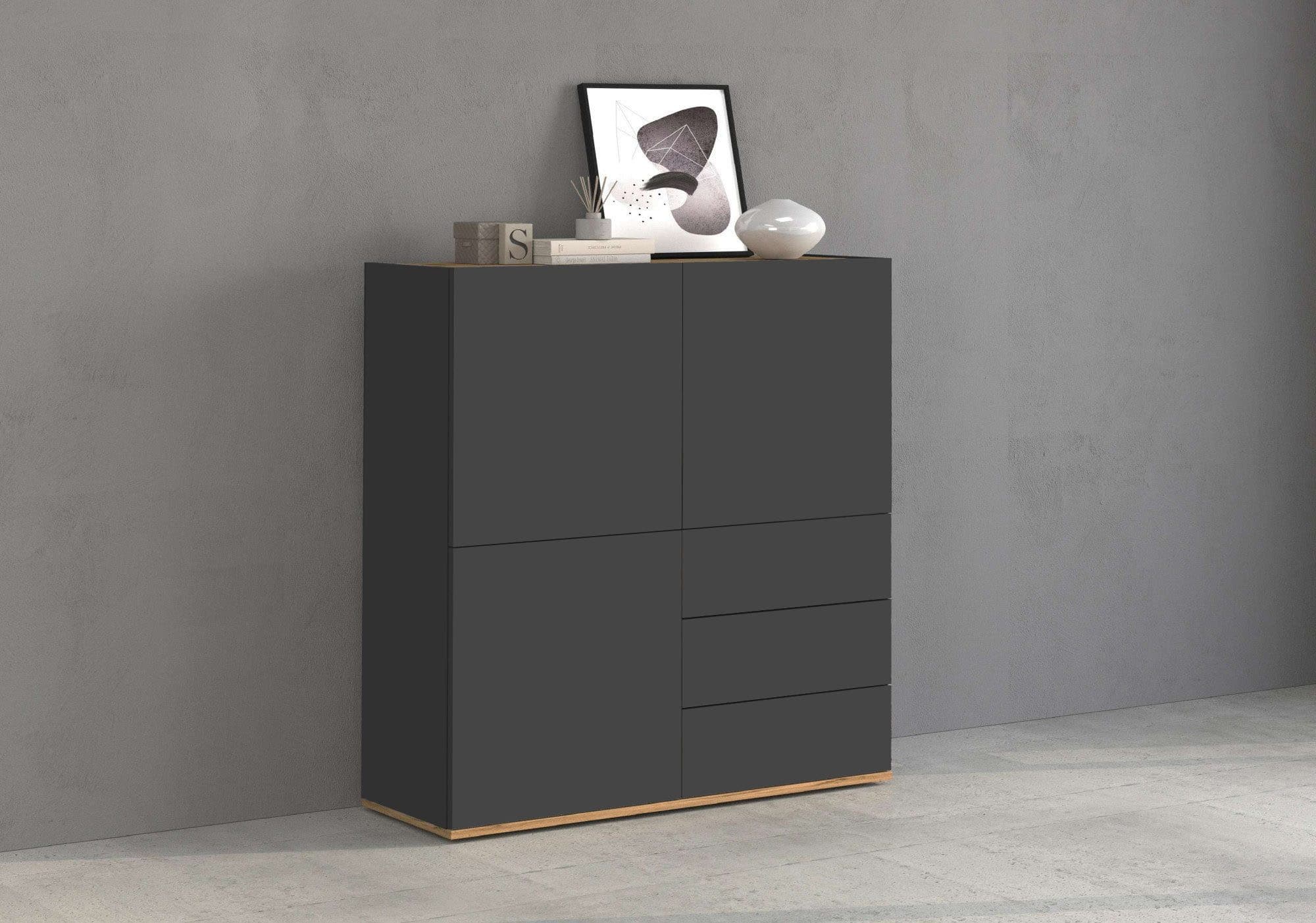 OTTO home Highboard GARDA | Grau