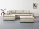 Home affaire Ecksofa Win L-Form | Beige