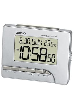 CASIO Quarzwecker DQ-747-8EF | Silber