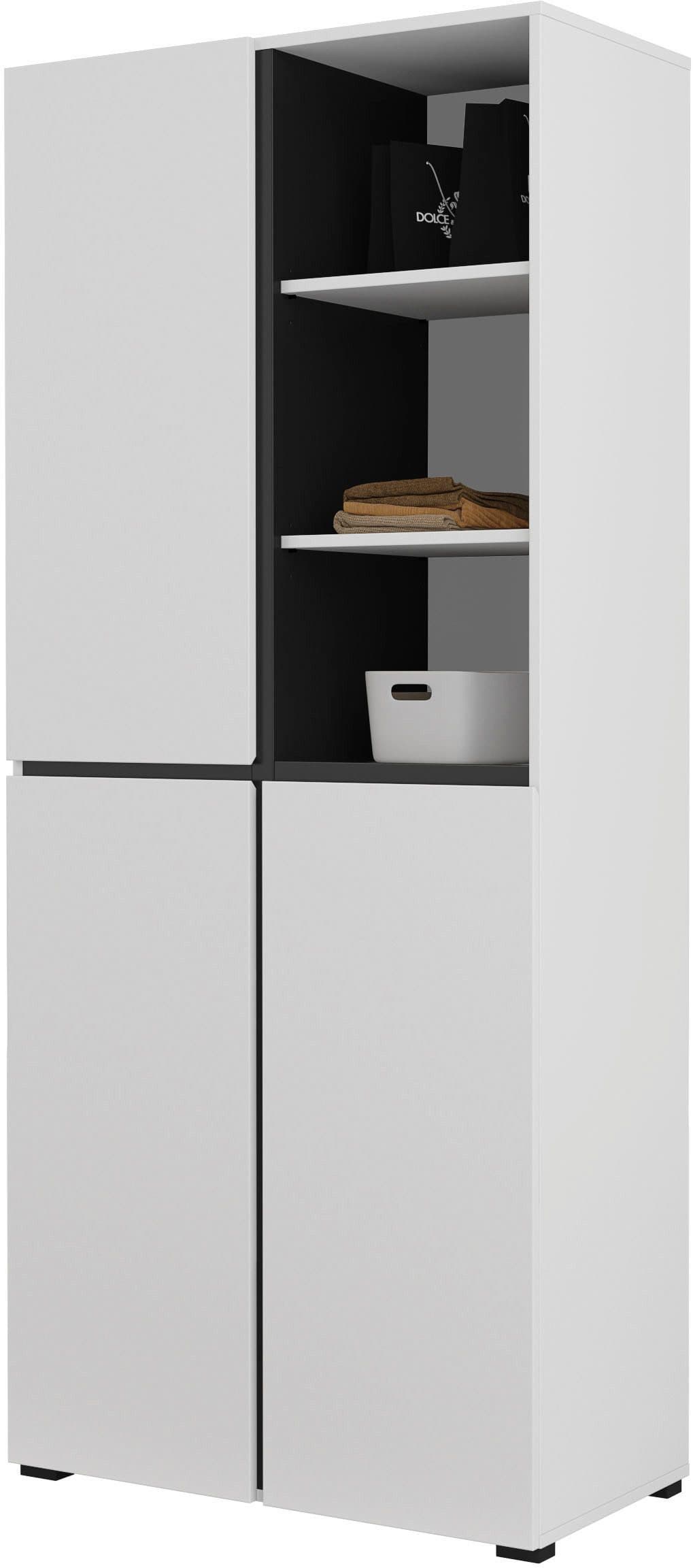 OTTO home Schuhschrank Cross | Weiß