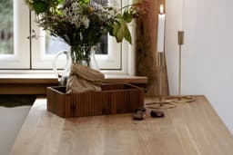 WENKO Aufbewahrungsbox Mera | Braun