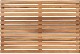 WENKO Duschmatte Indoor & Outdoor Acacia | Braun