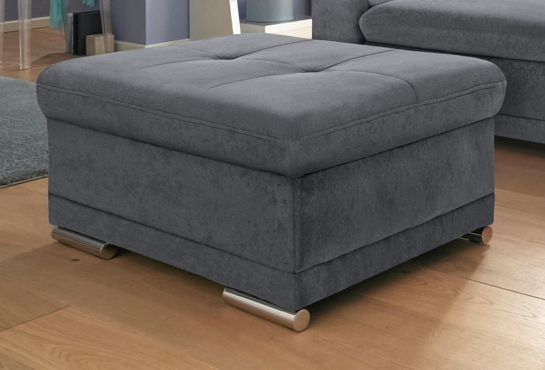 sit&more Polsterhocker Andiamo | Grau