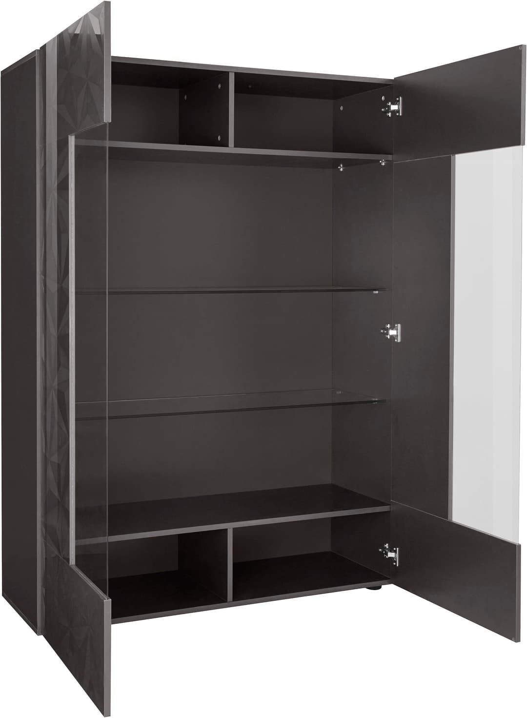 Home affaire Vitrine Prisma | Schwarz