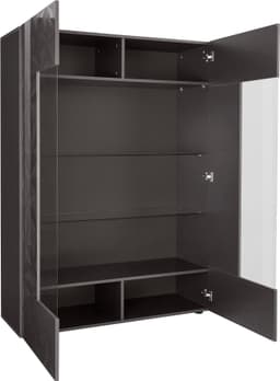 Home affaire Vitrine Prisma | Schwarz
