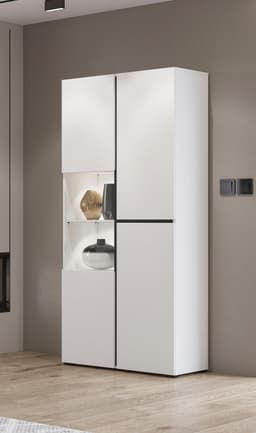 OTTO home Vitrine Cross | Weiß