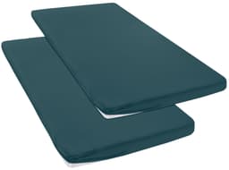 OTTO home Spannbettlaken Topper Basic | Türkis