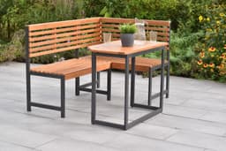 Merxx Eckbank Set | Holztöne