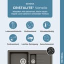 Schock Granitspüle Typos DS | Grau