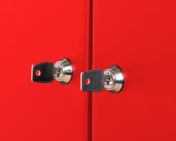 Hängeschrank Ben | Rot
