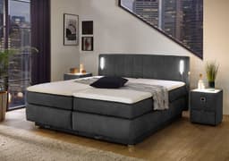 Jockenhöfer Gruppe Boxspringbett Kati | Grau
