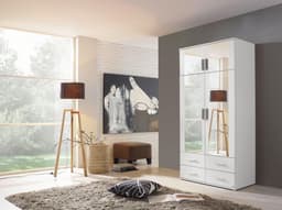 rauch Kleiderschrank Kemi | Weiß
