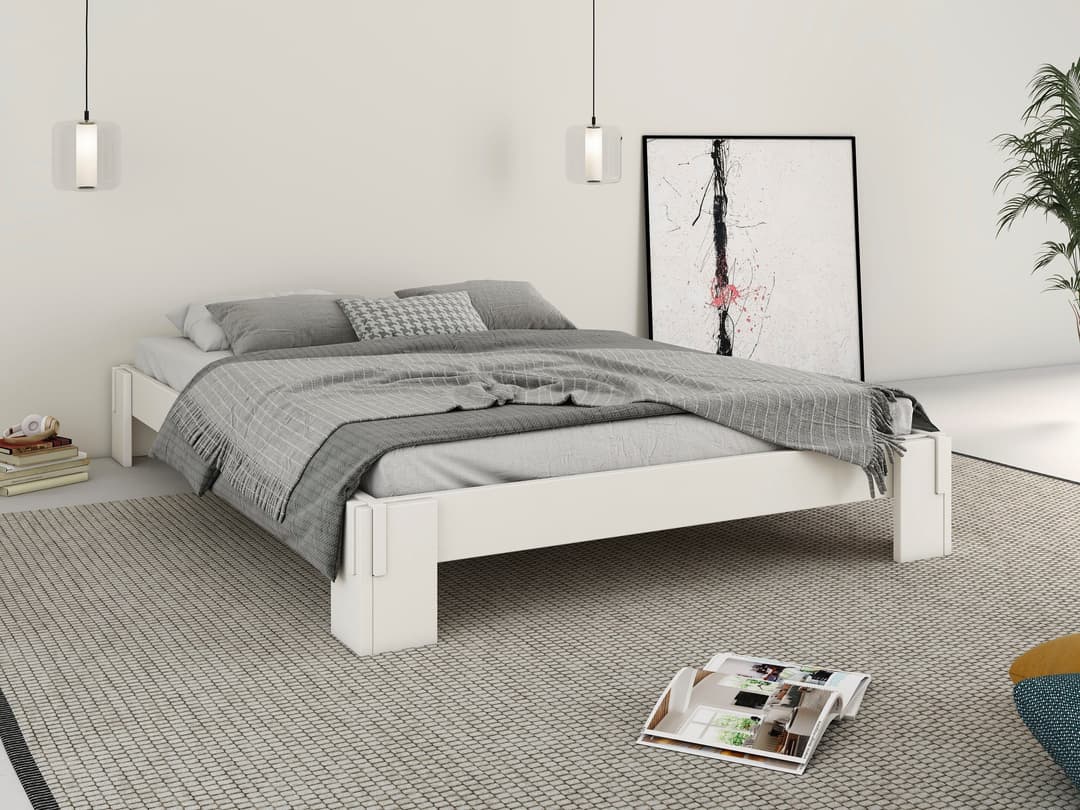 OTTO home Futonbett ZEN | Weiß