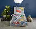 PURE luxury collection Kinderbettwäsche Voyage | Grau 2