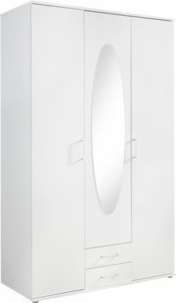 Schlafkontor Kleiderschrank Paul | Weiß
