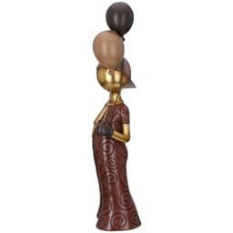 GILDE Dekofigur Figur Ballonjunge | Braun