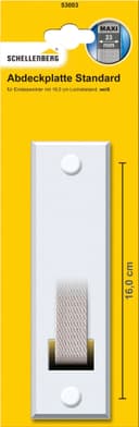 SCHELLENBERG Gurtwickler-Abdeckplatte Standard Maxi | Weiß