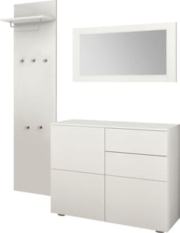 borchardt Möbel Garderoben-Set Rova | Weiß
