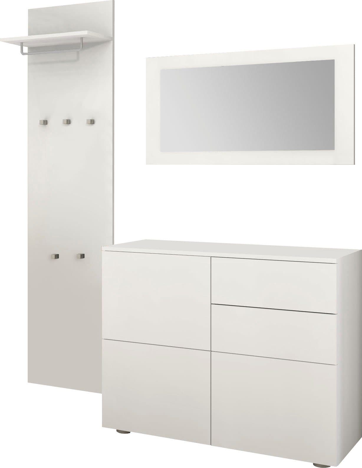 borchardt Möbel Garderoben-Set Rova | Weiß