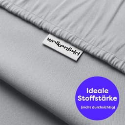 Wolkenfeld Kissenbezug Mikrofaser | Grau