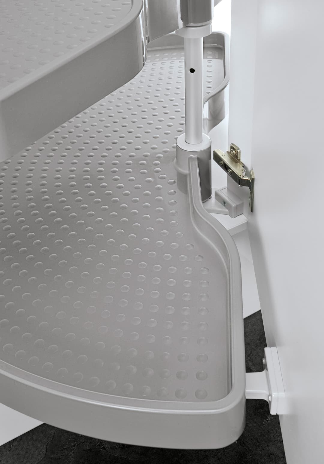 OPTIFIT Unterschrank 1/2 Karussellböden | Grau