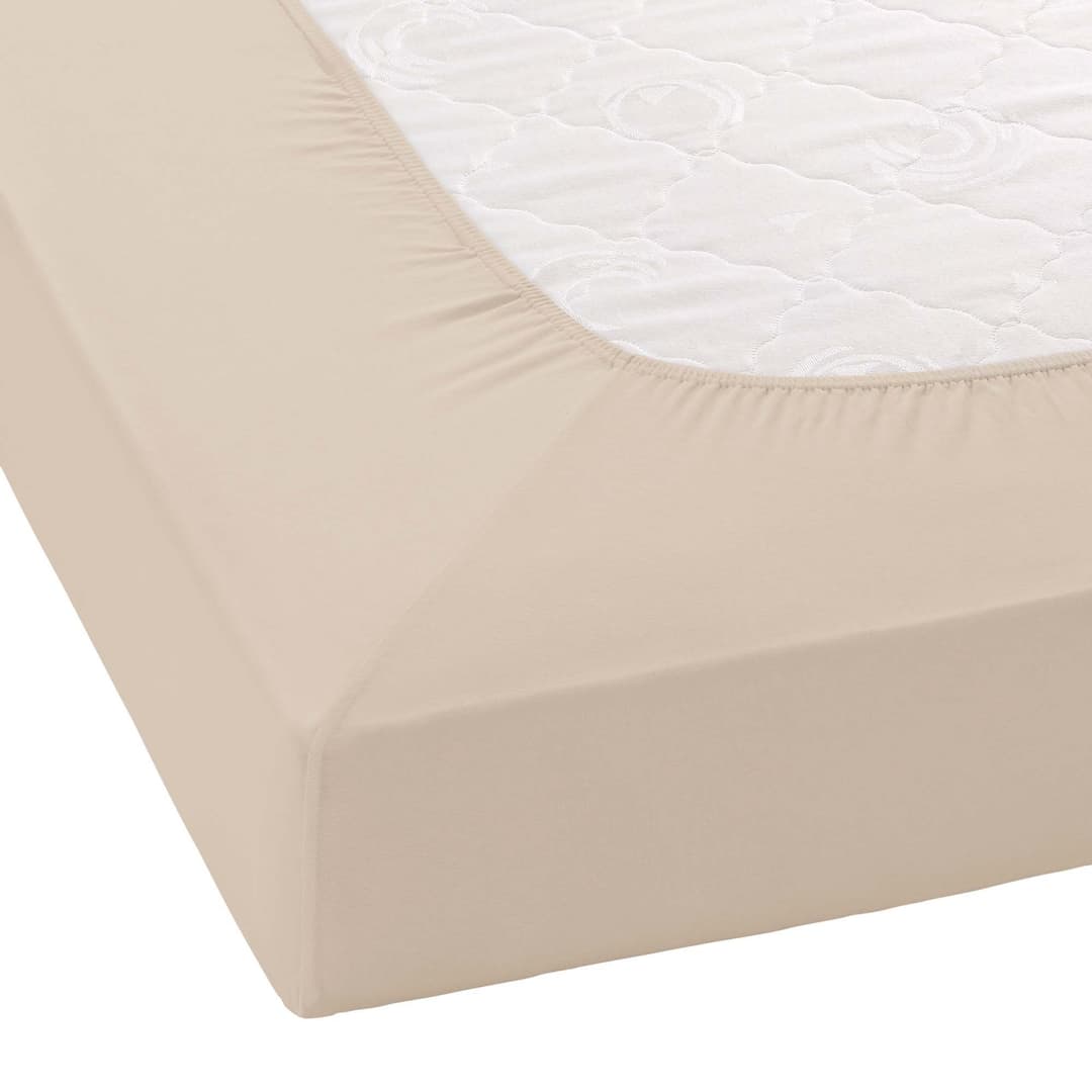 Janine Spannbettlaken ELASTIC 5002 | Beige