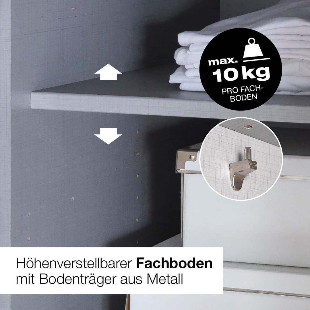 Wimex Kleiderschrank Taiga | Mehrfarbig