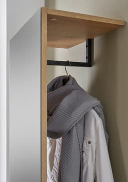 Home affaire Garderobenschrank GiRON/CiTY | Holztöne