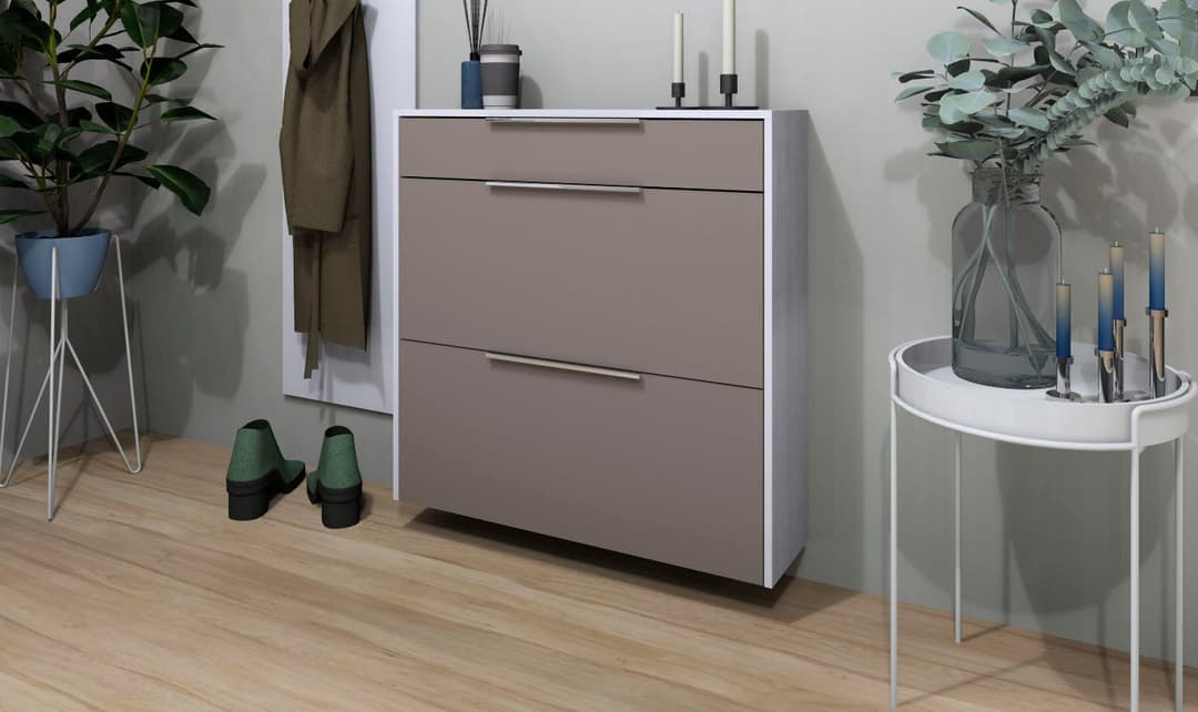 borchardt Möbel Schuhschrank Oliva | Mehrfarbig