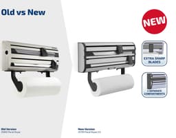 Leifheit Parat Royal Wandrollenhalter | Silber