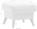 exxpo - sofa fashion Hocker Samso | Beige 5