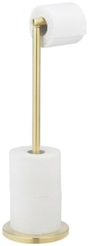 WENKO Toilettenpapierhalter 2in1 | Gold 2