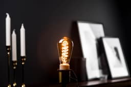 BLULAXA LED-Filament Vintage E27 | Braun