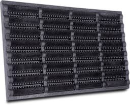 HANSE Home Brushes Mat Fußmatte | Schwarz
