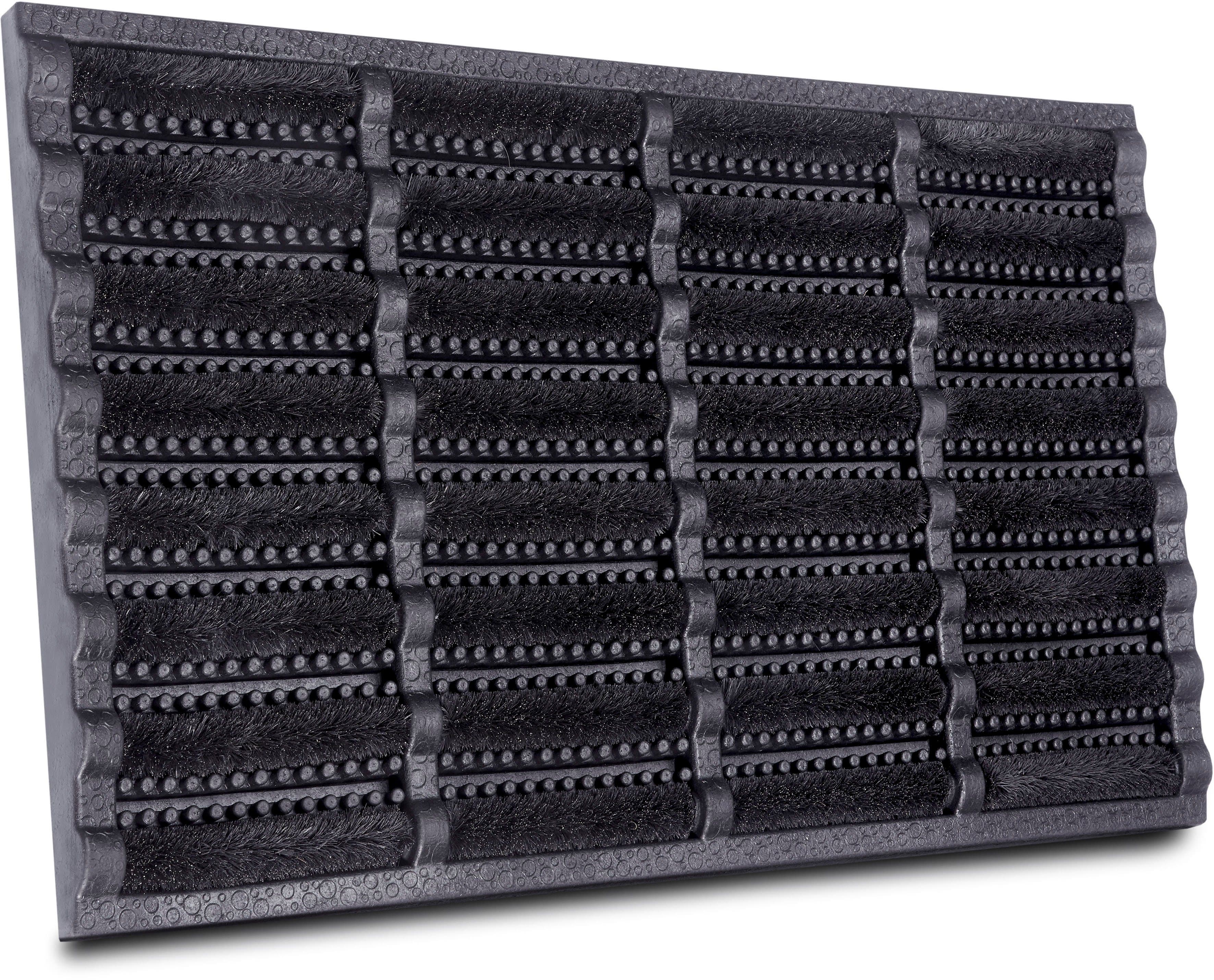 HANSE Home Brushes Mat Fußmatte | Schwarz