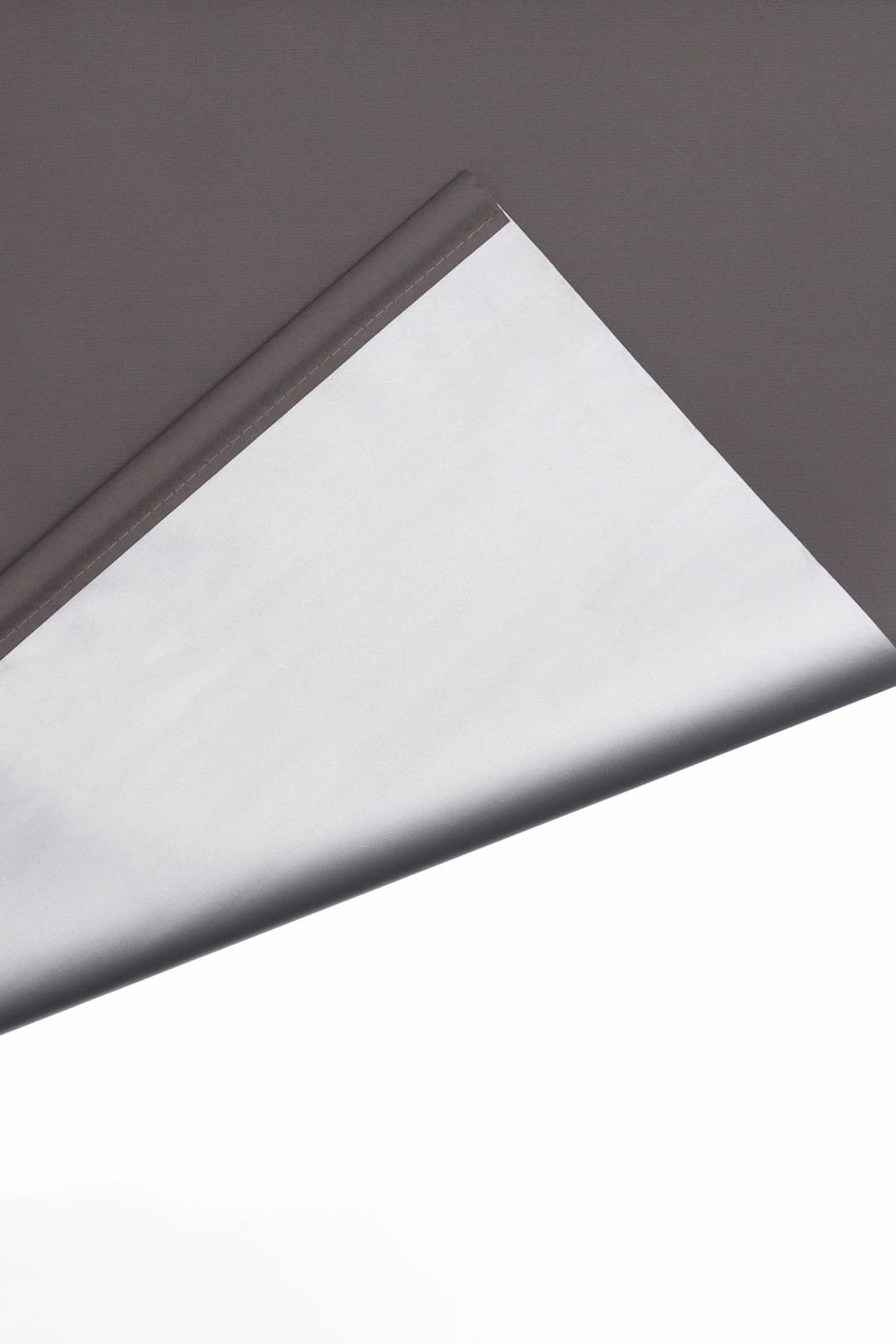 Seitenzugrollo Thermo Klemmfix-Rollo | Grau