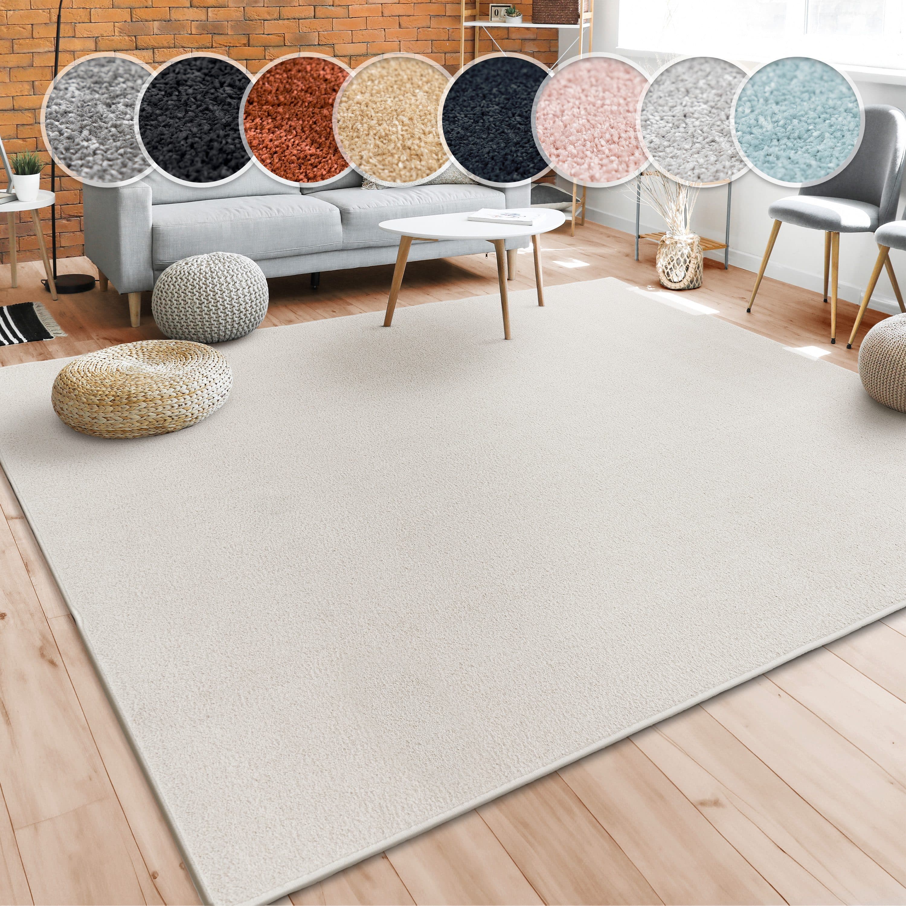 Paco Home Teppich Porto 890 | Beige