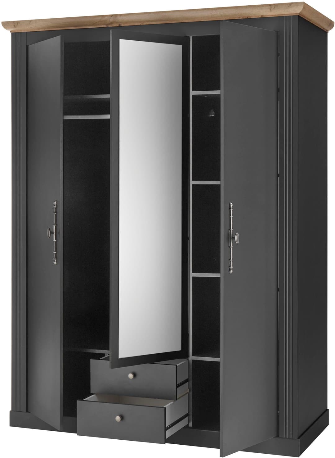 OTTO home Kleiderschrank WESTMINSTER | Grau