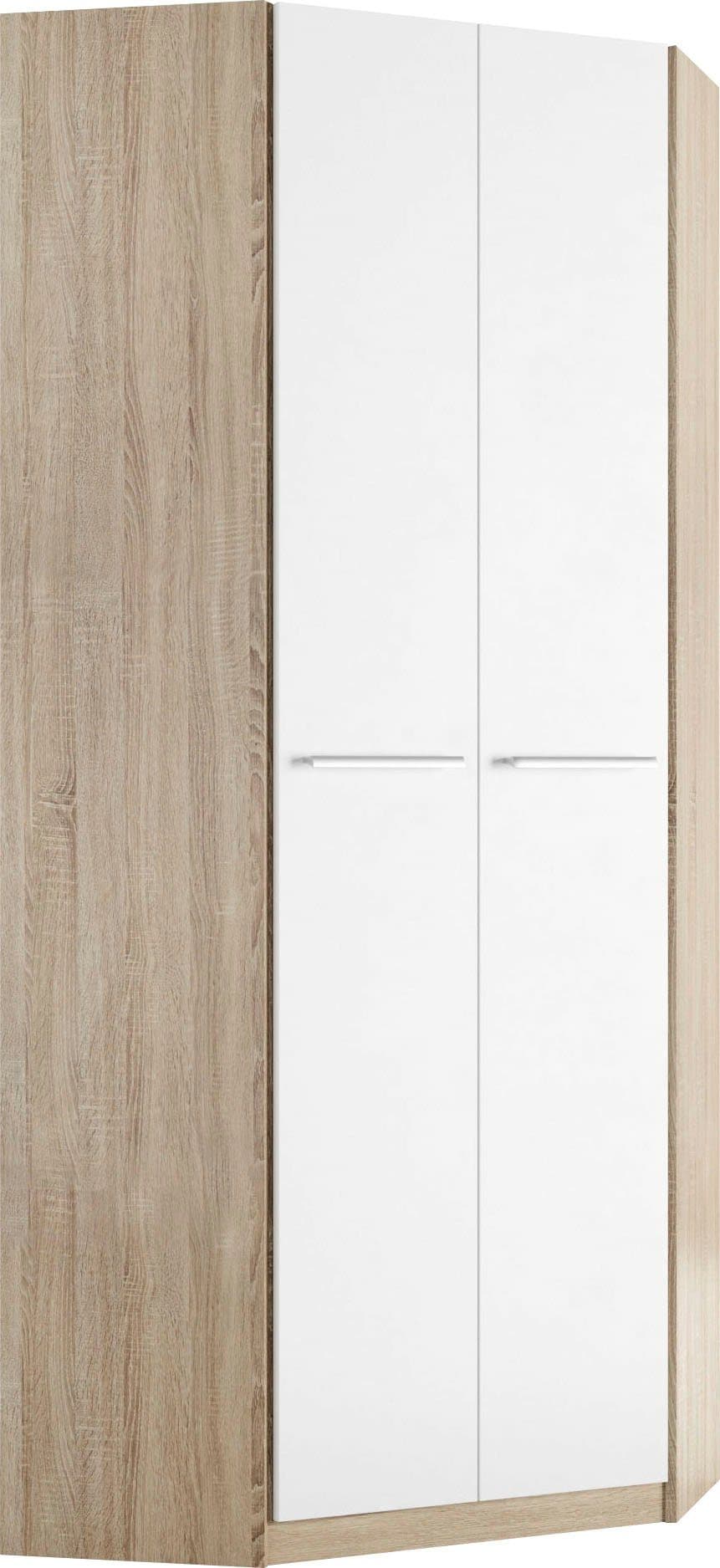 priess Eckkleiderschrank Barcelona | Holztöne