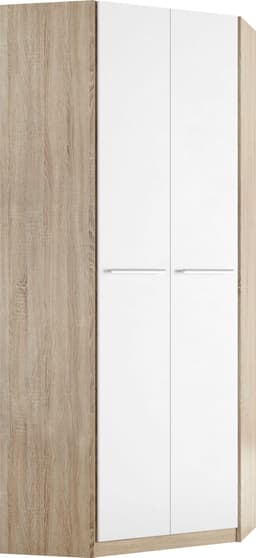 priess Eckkleiderschrank Barcelona | Holztöne