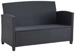 KONIFERA Gartenlounge-Set St. Tropez | Schwarz