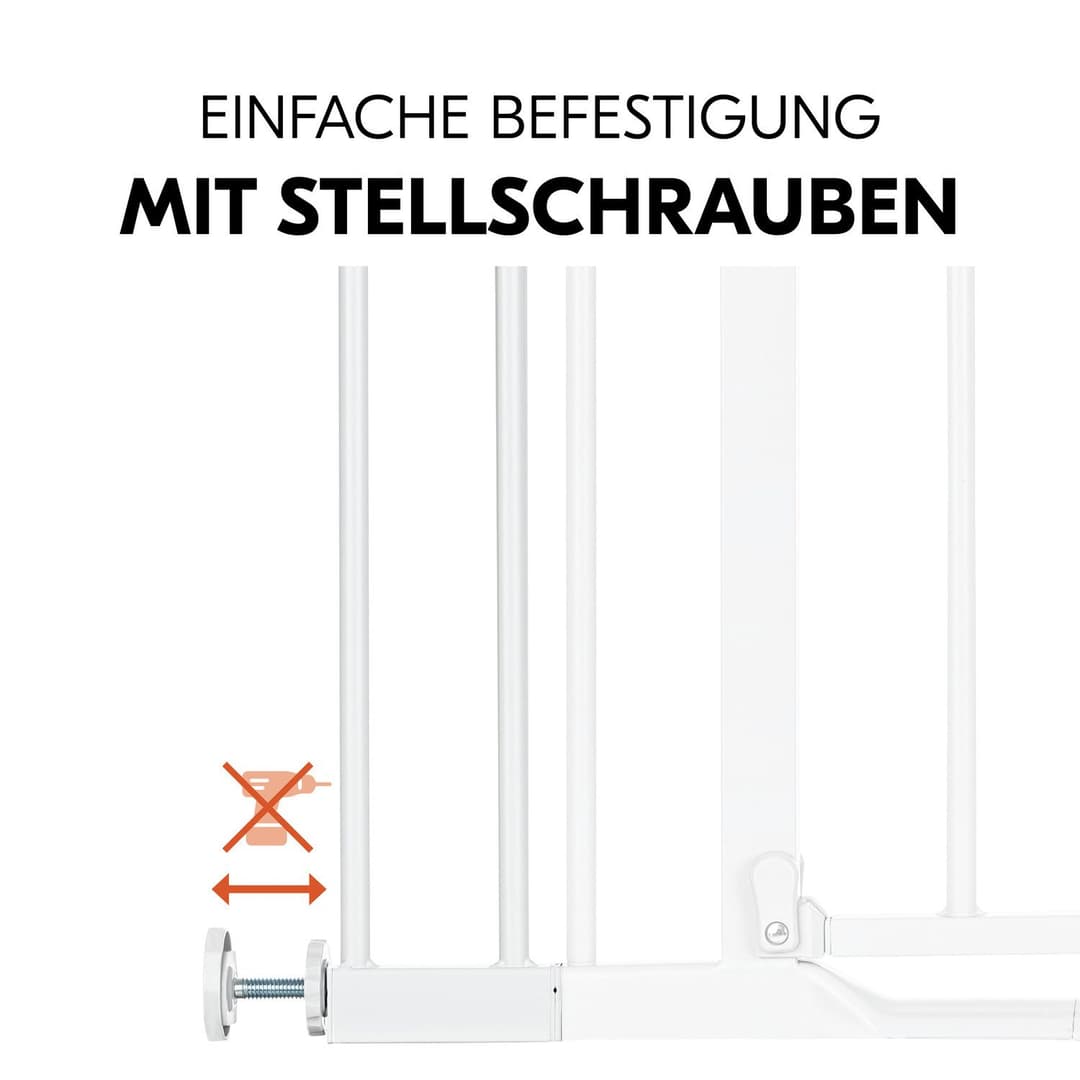 Hauck Verlängerung für Türschutzgitter Extension | Weiß