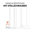 Hauck Verlängerung für Türschutzgitter Extension | Weiß 5