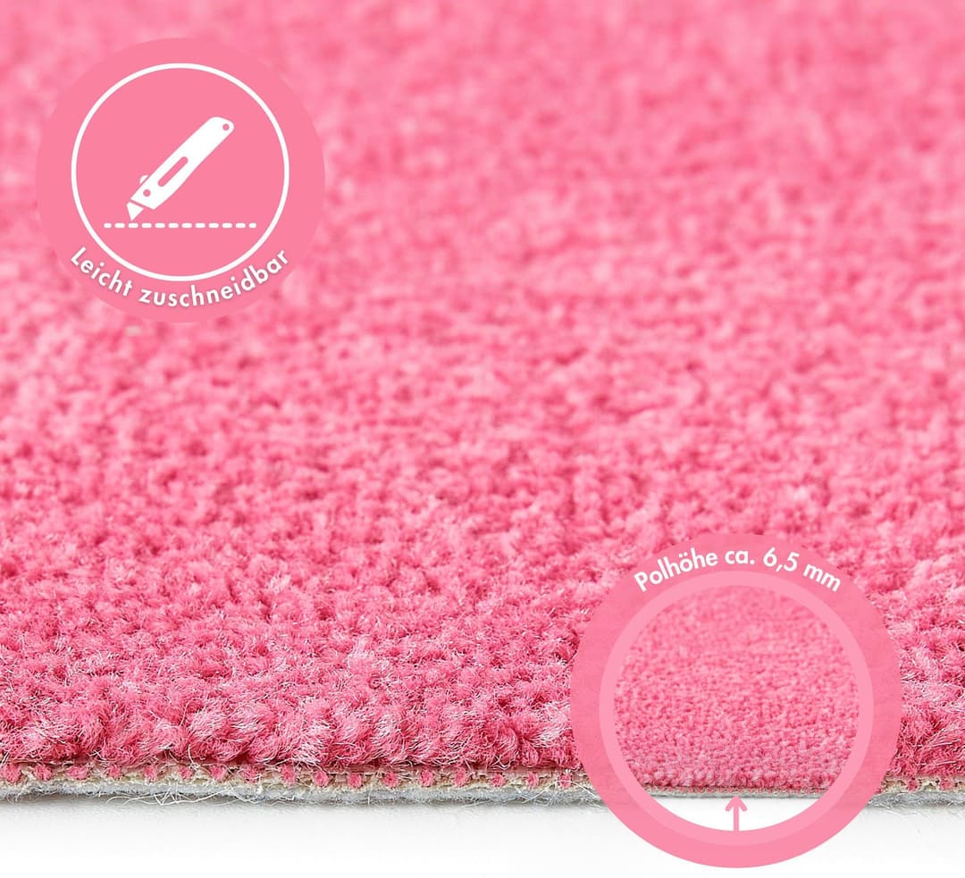 Andiamo Teppichboden Ines | Pink